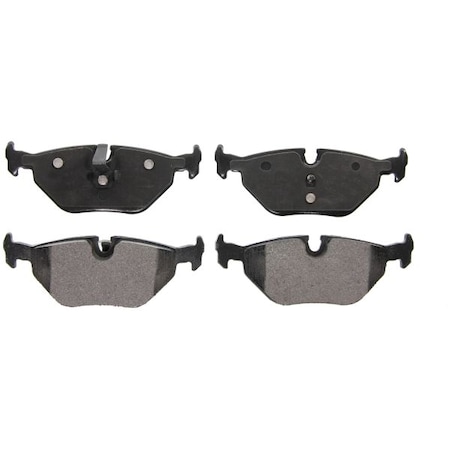 Wagner Brakes Semi-Met Disc Pad Set, Zx763 ZX763